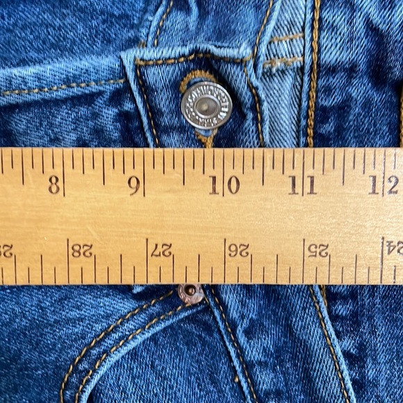 Levi’s 501 Tag Size 34 x 34 Medium Wash Button Fly 5 Pocket Classic Western - Picture 9 of 15